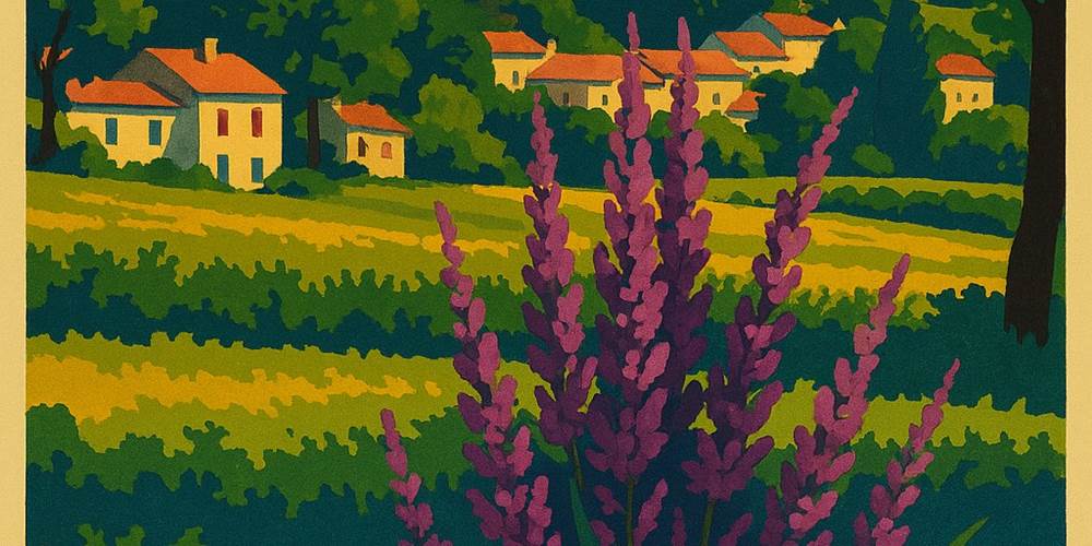 poster rochechouart pour le clos des hirondelles en limousin