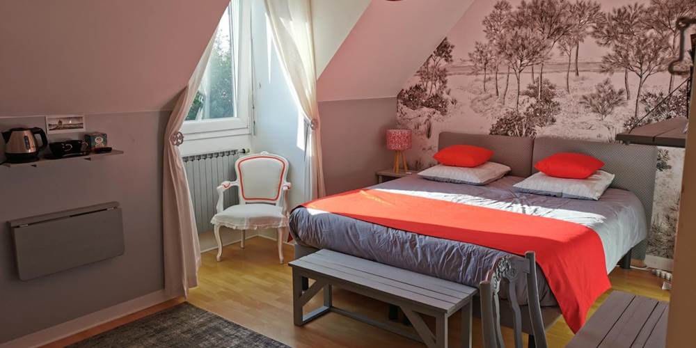 Chambre "La Plage du Pont" coté jardin