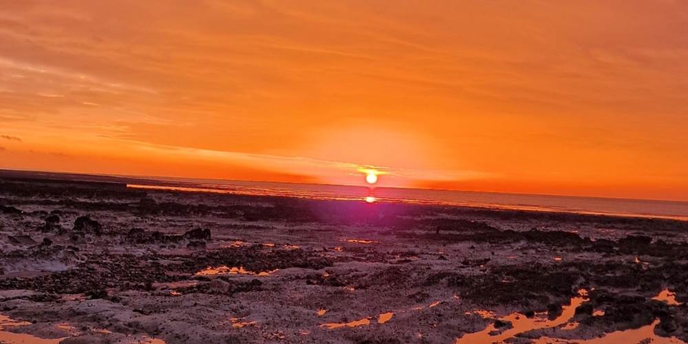 Mont-Calme-Gîte-Criel-Sur-Mer - couché de soleil