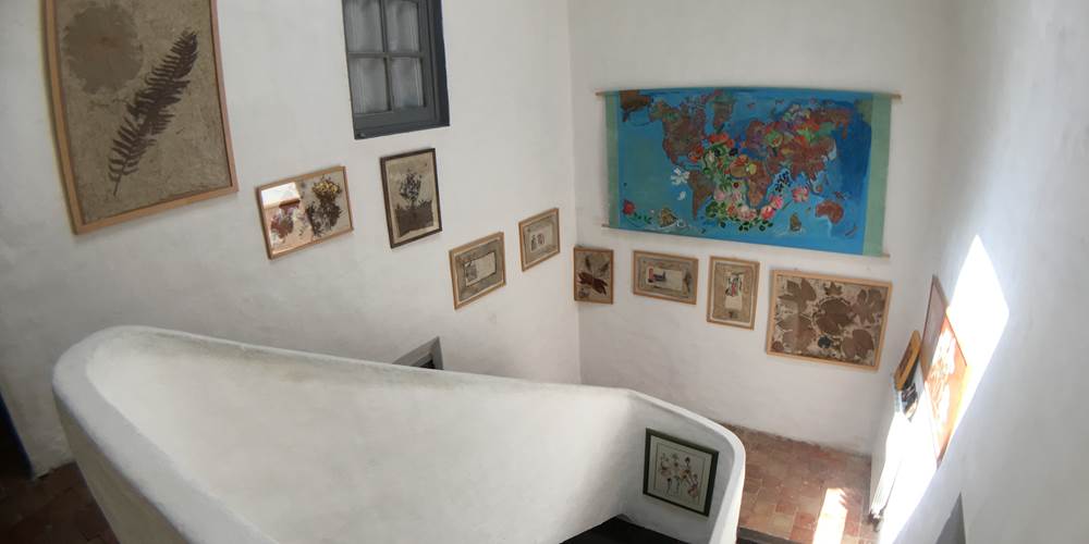 escalier-galerie de Corine