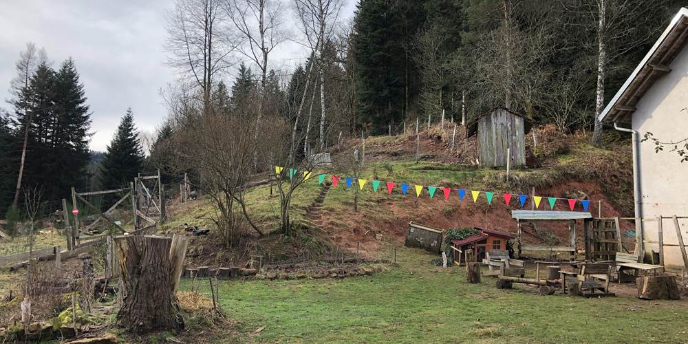 gite avec grand jardin - ouvert en hiver