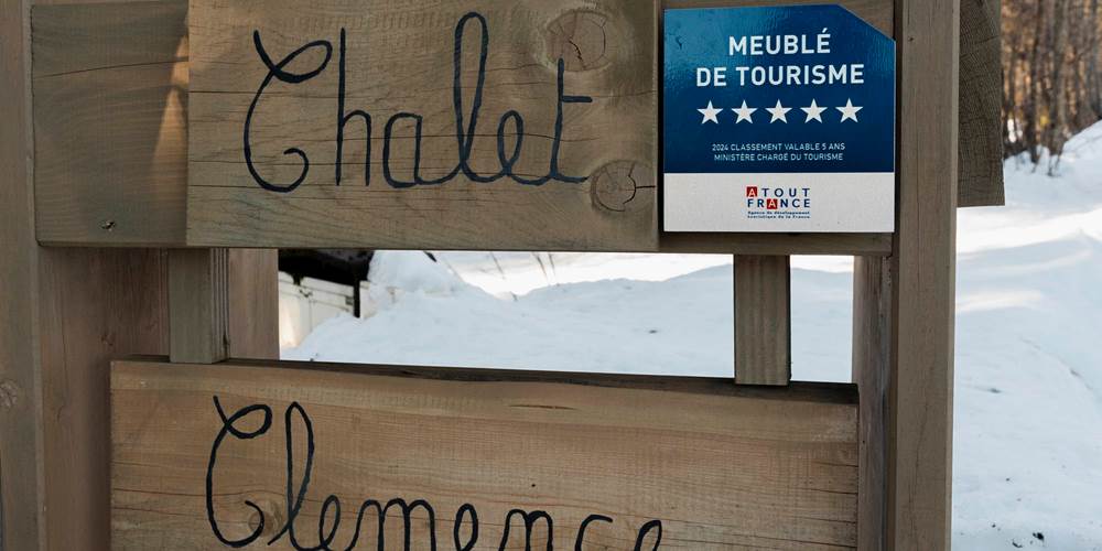 chalet clémence hebergement de tourisme 5 étoiles
