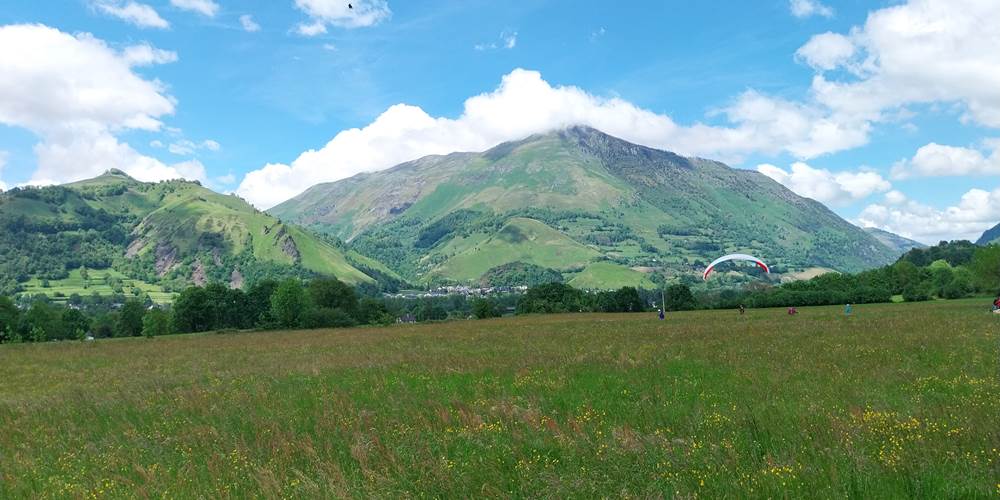 Un vol en parapente