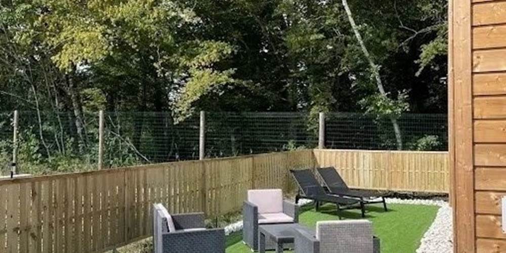 chalet en bordure de foret et de l'accrobranche accroder