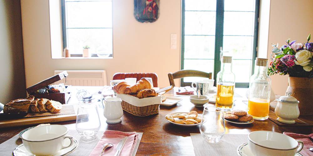 Table petit déjeuner