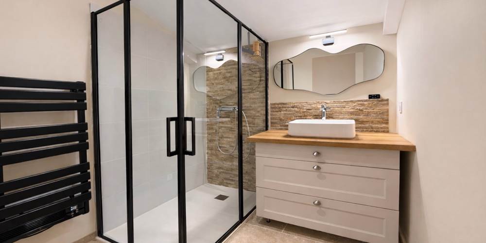 La salle d'eau privative