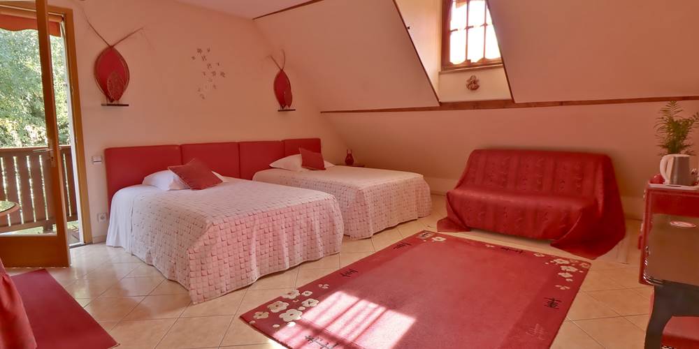 Chambre triple Confort Le Pas de l' Âne Saint Ondras