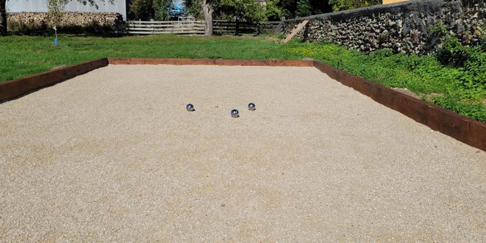 petanque gite campagne