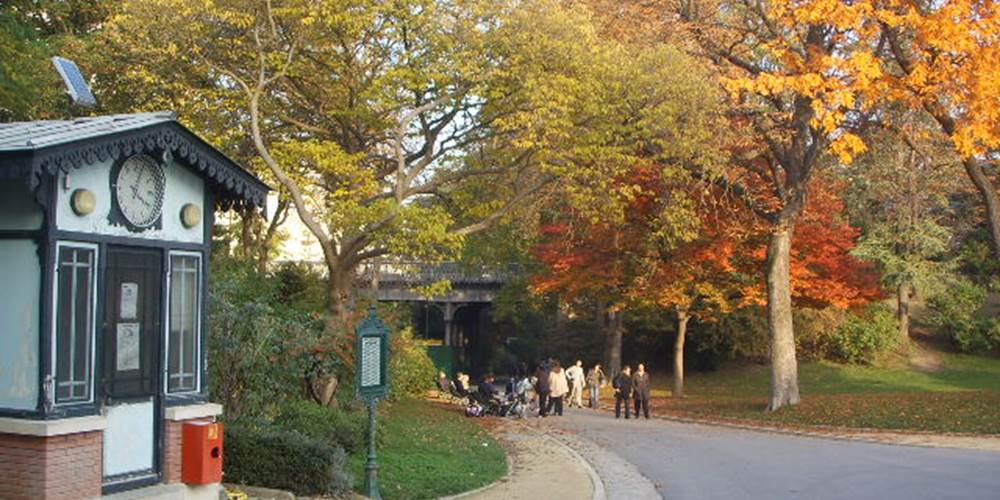 A proximité le parc Montsouris pour le jogging matinal