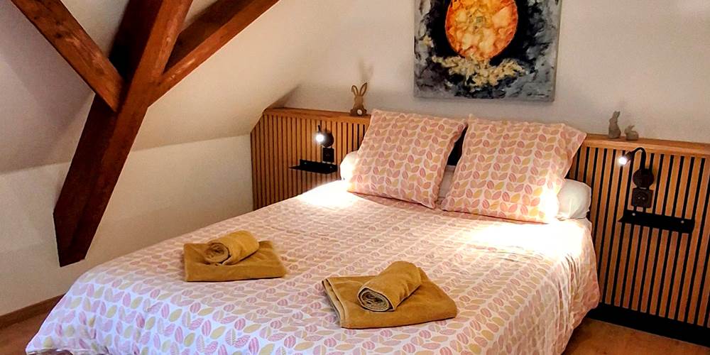 GITE  VIGNOBLE ALSACE KAYSERSBERG Espace couchage