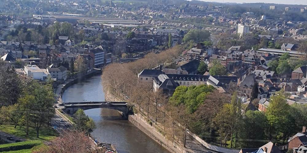 Namur vue Sambre