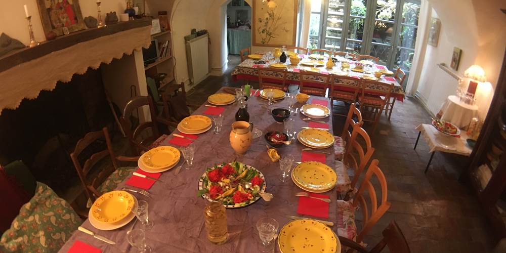 déjeuner de fête pour 20 personnes