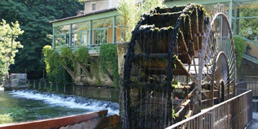 Les roues à aube de l'Isle sur la Sorgue