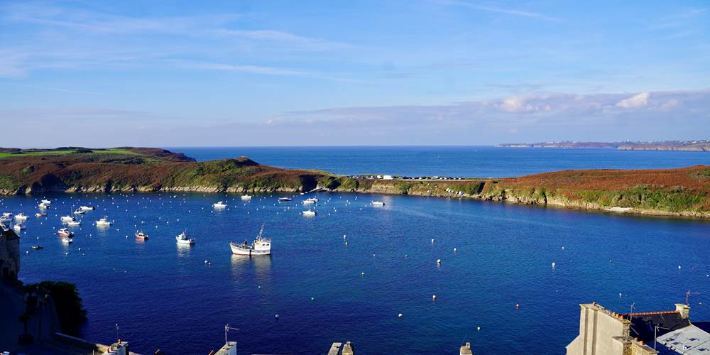 Vue sur le port du Conquet