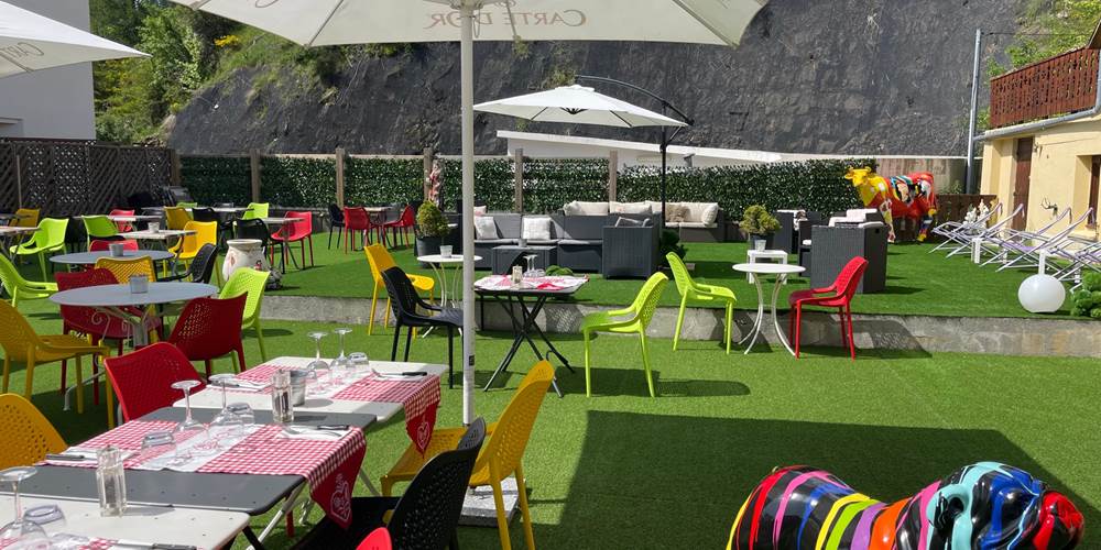 Notre terrasse ensoleillée