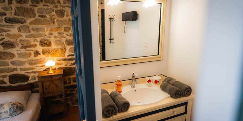 Chambre campagne: la salle de bain