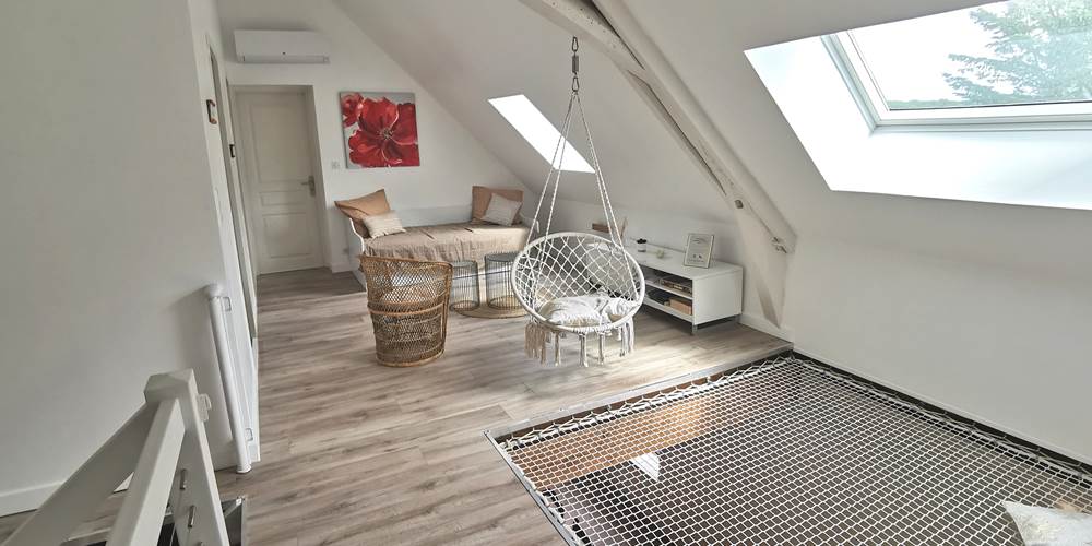 Mezzanine 2 couchages - Gîte de l'Espinasse