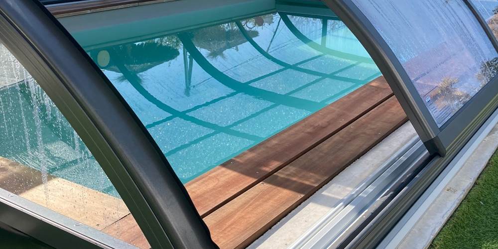Abri piscine villa charles ashton