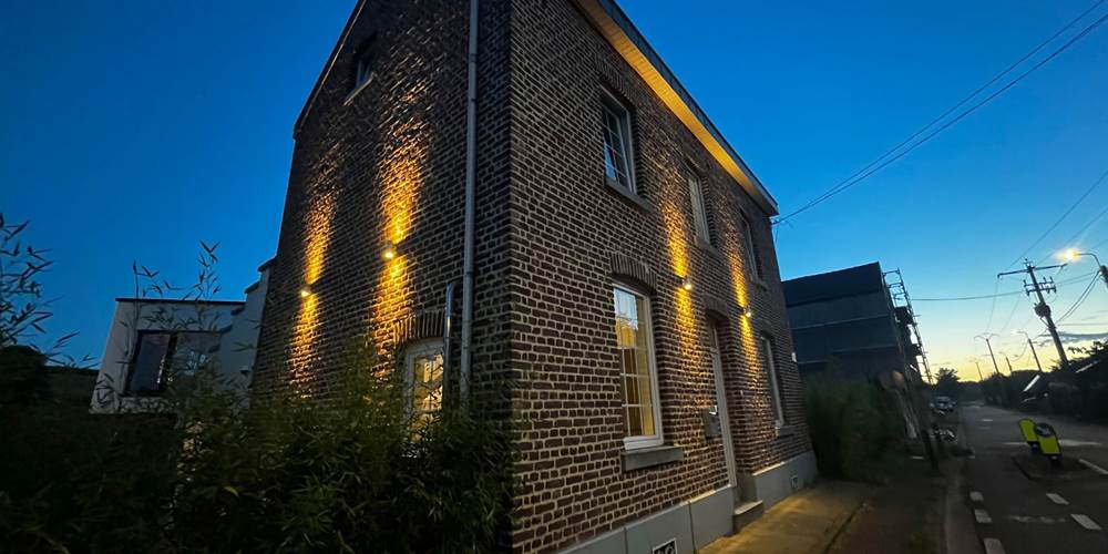 Gîte du Moulin - Gîte côté route de nuit