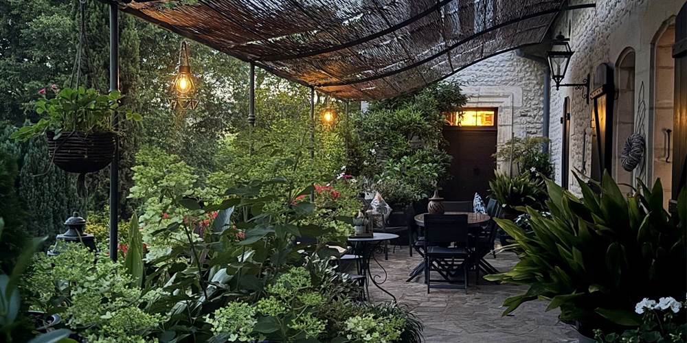La terrasse le soir