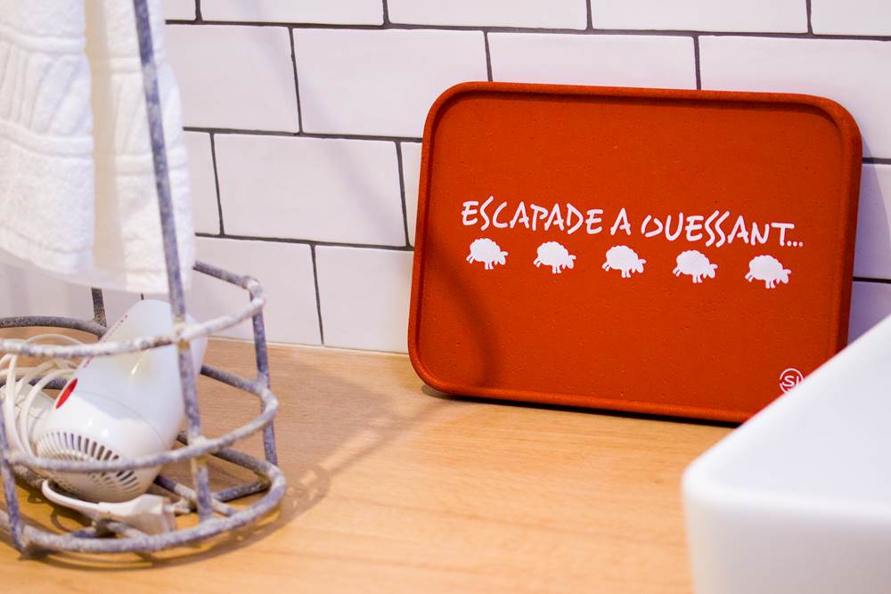 La 2ème salle de douche de La Grange, celle-ci est à l'étage