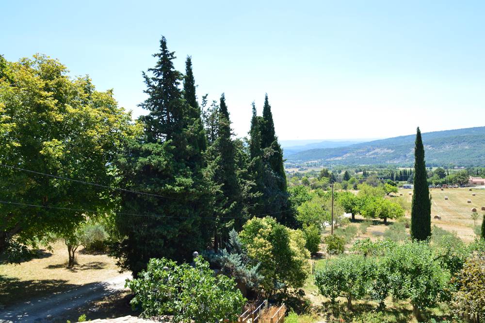 La vue depuis la chambre Valensole