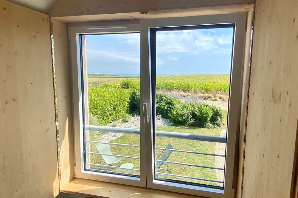 La vue depuis la chambre parentale