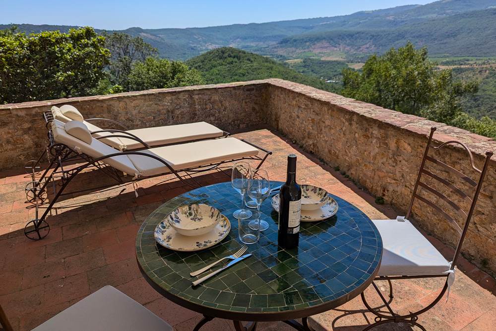 apartment La Terrasse views
