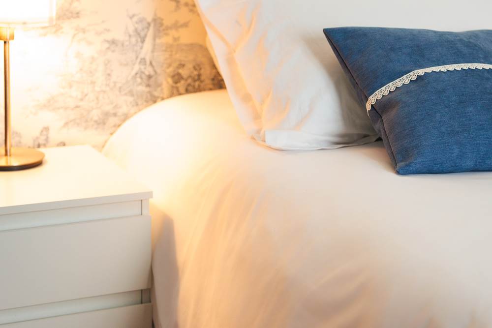 Chambre bleue  gite de charme le Quatre Feuilles proche Puy du Fou
