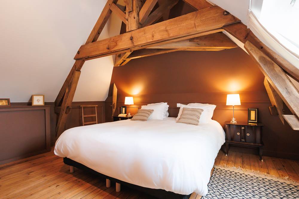 chambre chocolat gite de charme Le Quatre feuilles proche Puy du Fou