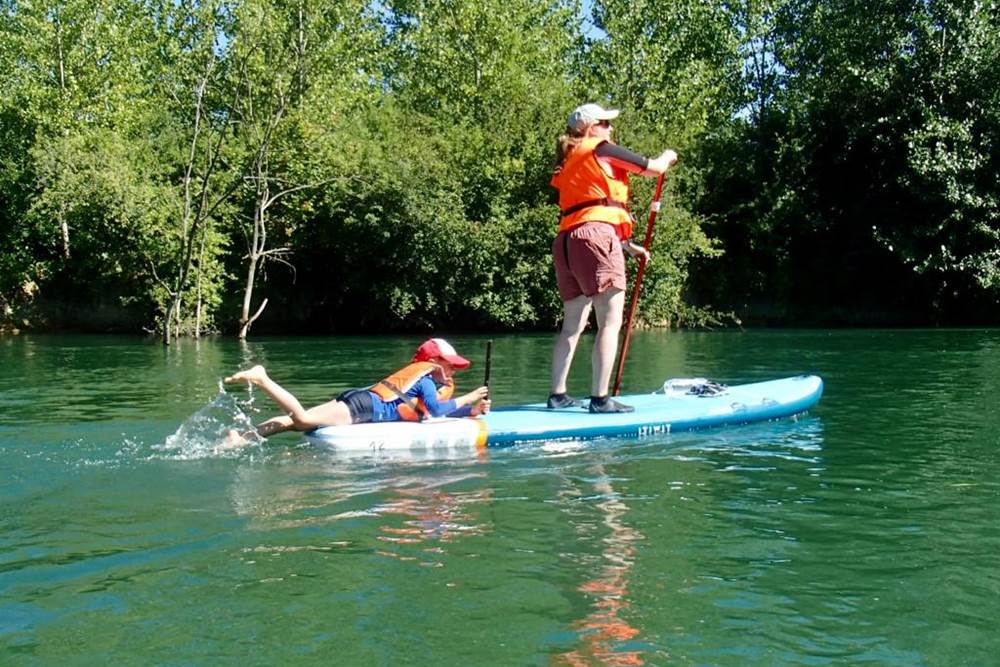 SUP solo ou duo jusqu'à 100kg