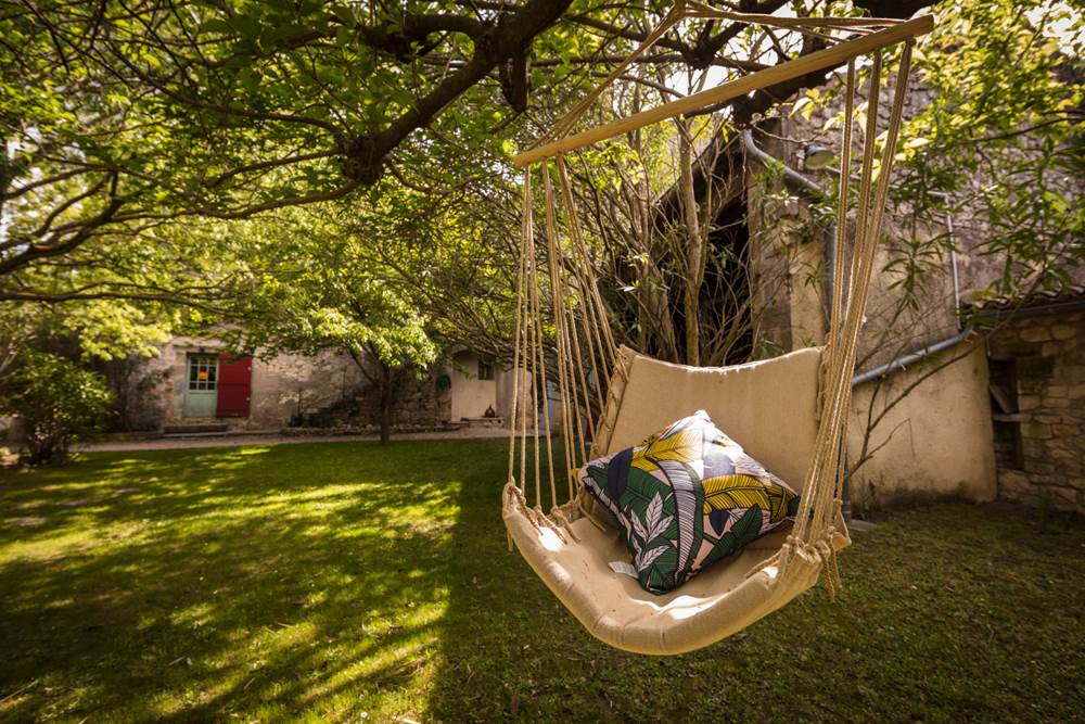 Jardin côté gîte © Hervé Leclair/Aspheries