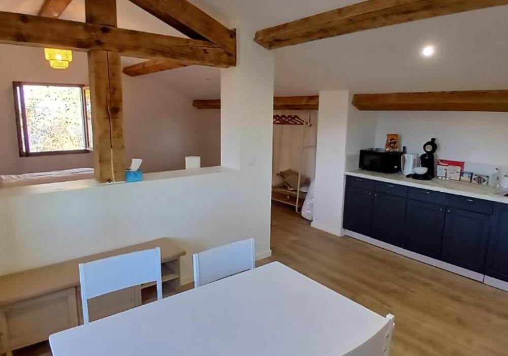 Coin Cuisine - Grande Chambre Double Côté Vignes