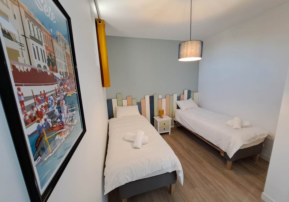 Chambre enfants du gîte Le Ramonetage.