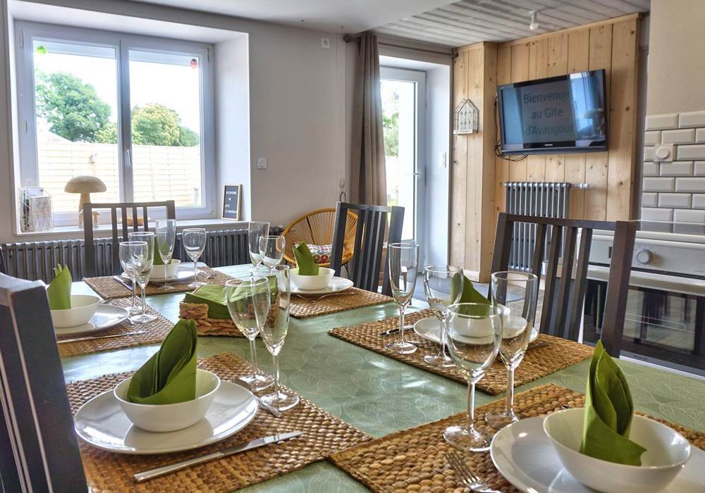 Cuisine/séjour - Auvaugour