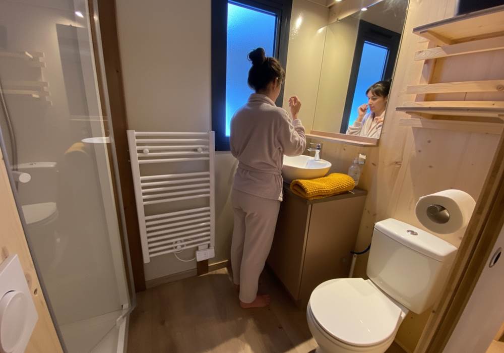 Salle de bain parentale