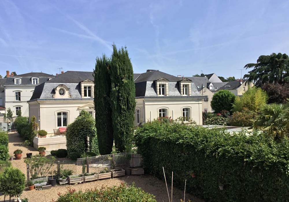 Vue aérienne Villa Castalie