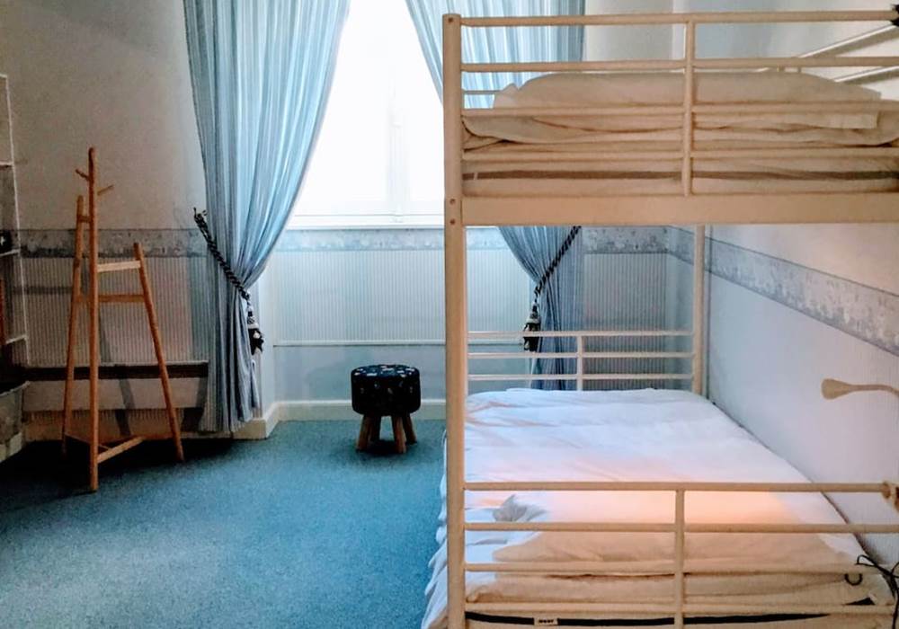 Chambre au 1er avec lit superposés
