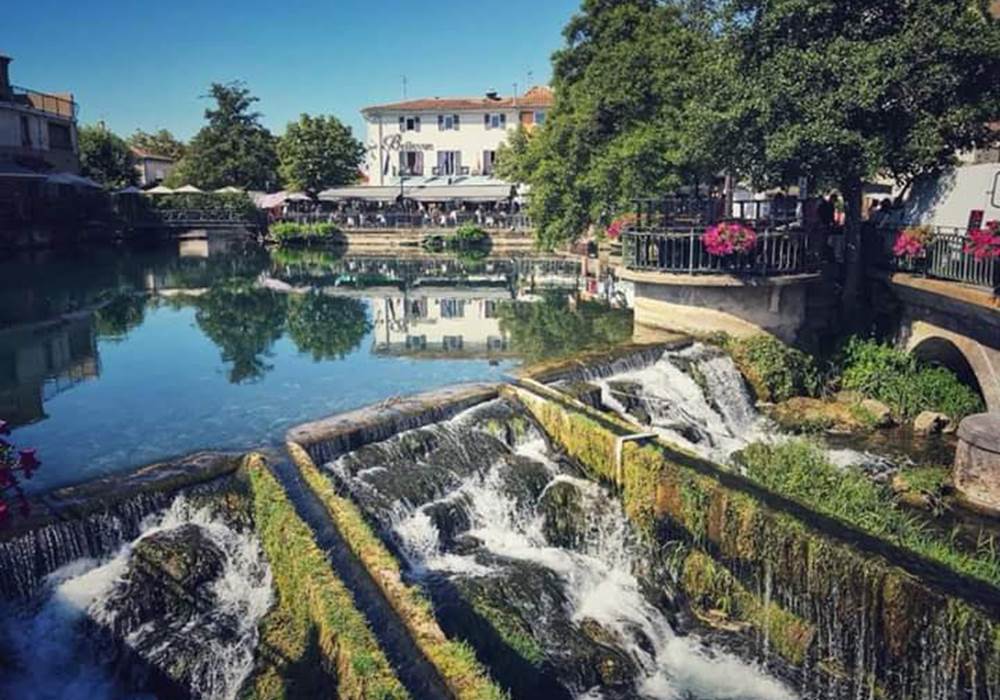 Le bassin isle sur la sorgue Provence
