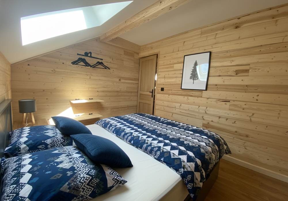 Chambre parentale à l'étage