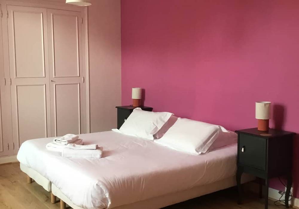 Naiades: chambre avec lit king size ou 2 simples avec coiffeuse