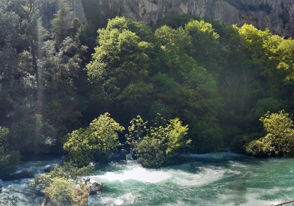La Sorgue à Fontaine de Vaucluse