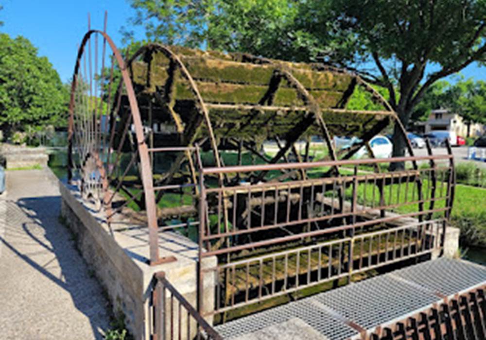 Roue vers le portalet