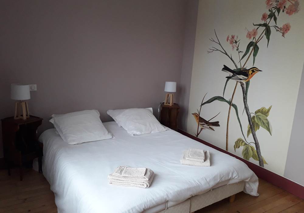 Chambre aux oiseaux version couple
