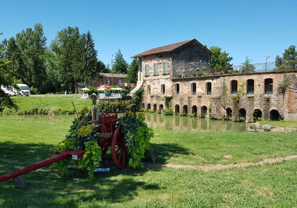 Moulin du Bidounet sur l'Ile de Beaucaire à Moissac