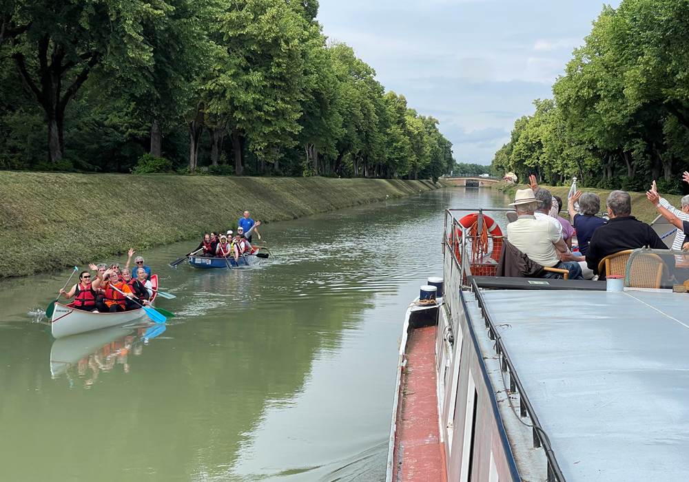 Navigation sur la Canal de Montech