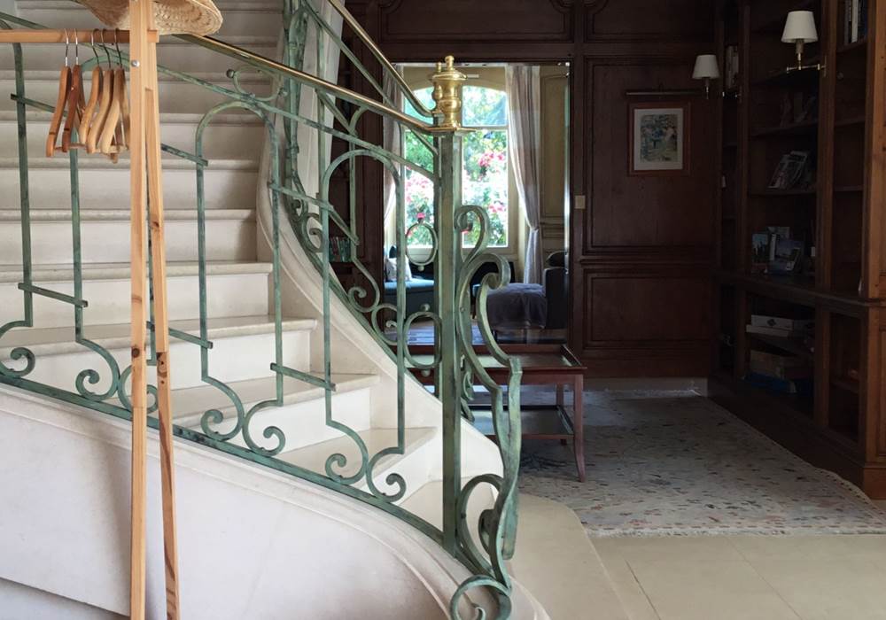 Halle d'entrée Villa Castalie 