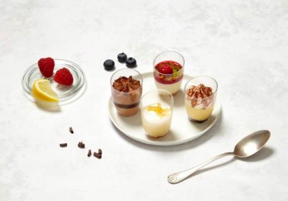 mini verrines sucrées
