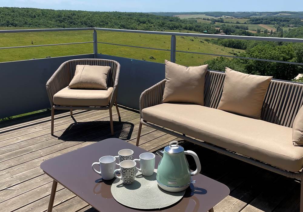 salon terrasse