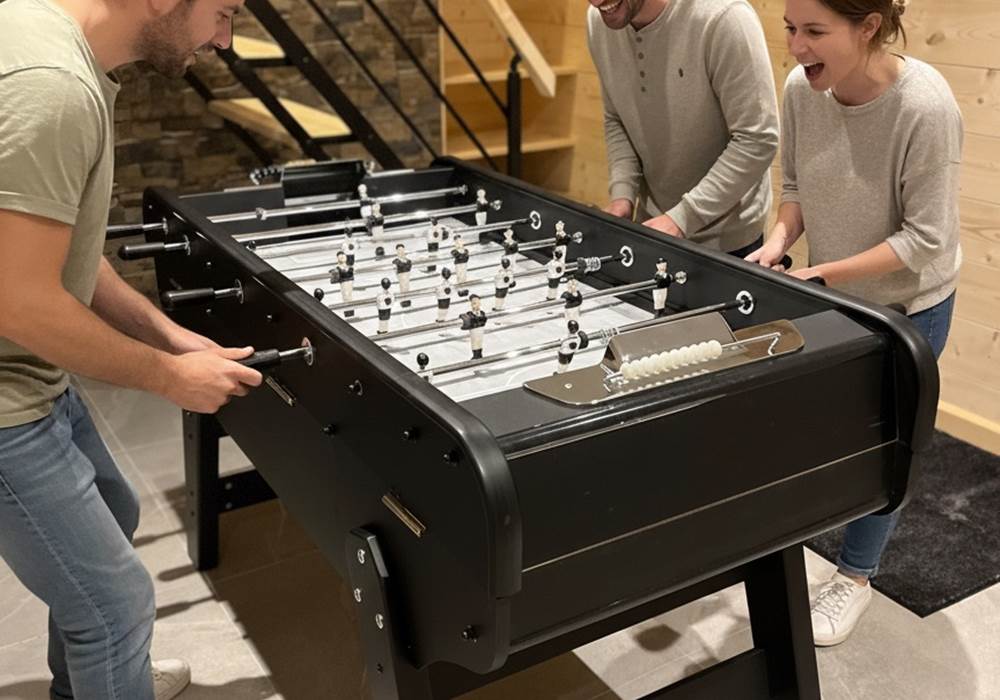Babyfoot à l'entrée